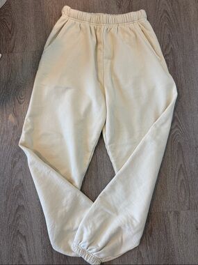 Daily Drills Sand Jogger Sweatpants with Elastic Waist